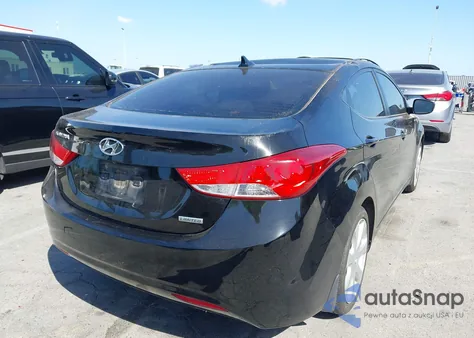 2012 Hyundai Elantra Limited (Ulsan Plant) из США, поврежденный, VIN KMHDH4AE3CU433803